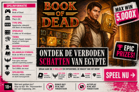 Book of Dead review (2025): Beste Play’n GO klassieker met expanding symbol
