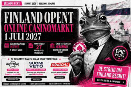 Finland opent online casinomarkt: 27 aanvragen en NL-operators klaar voor 2027