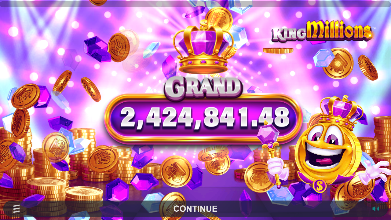 9 Mad Hats King Millions Bonus Wheel met progressieve jackpots