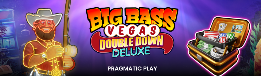 Big Bass Vegas Double Down Deluxe review met Fisherman Las Vegas neon en free spins bonus