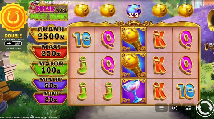 Break More Piggy Banks Golden Coins en cashprijzen uitleg