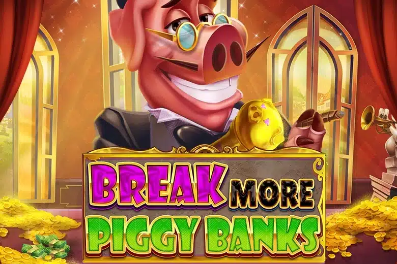 Break More Piggy Banks Octoplay review met gouden munten en spaarvarkens