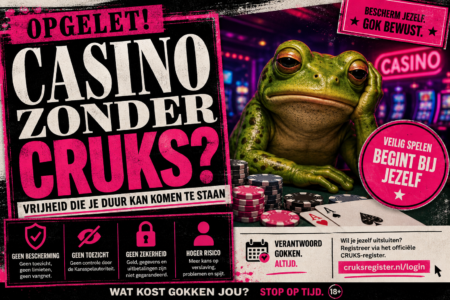 Casino zonder CRUKS (2026): de gevaarlijke valkuil buiten het Nederlandse systeem