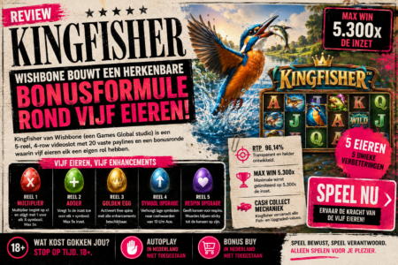 Kingfisher review – Wishbone’s bonusformule rond vijf eieren