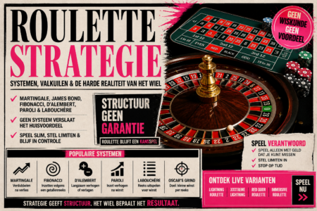 Roulette strategie uitgelegd (2026): systemen, valkuilen en de harde realiteit van het wiel