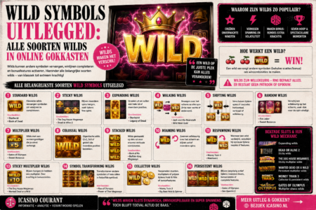Wild symbols uitgelegd: alle soorten wilds in online gokkasten