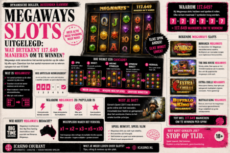 Megaways slots uitgelegd: 117.649 manieren om te winnen