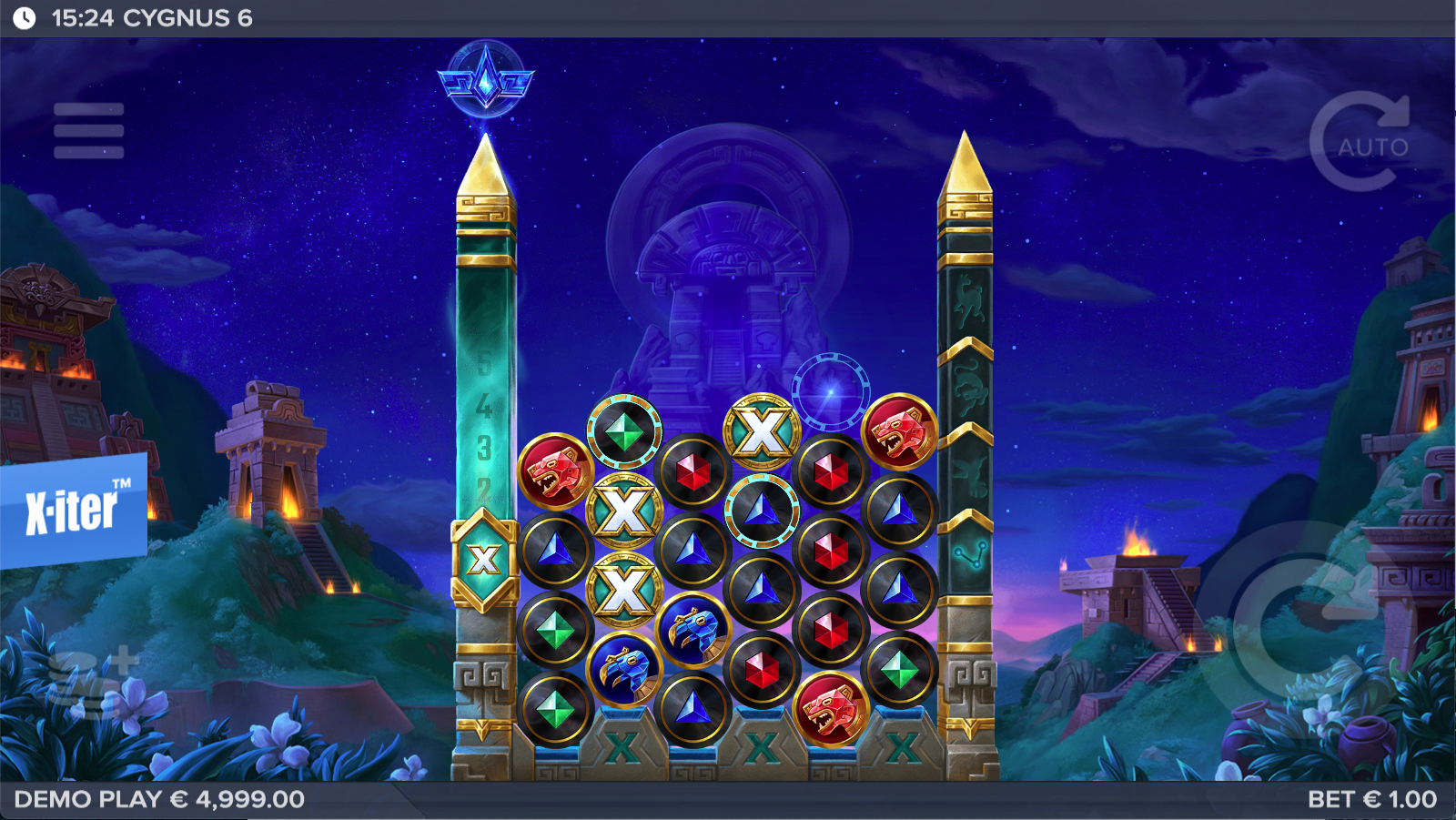 Cygnus 6 game data RTP volatiliteit max win en paylines