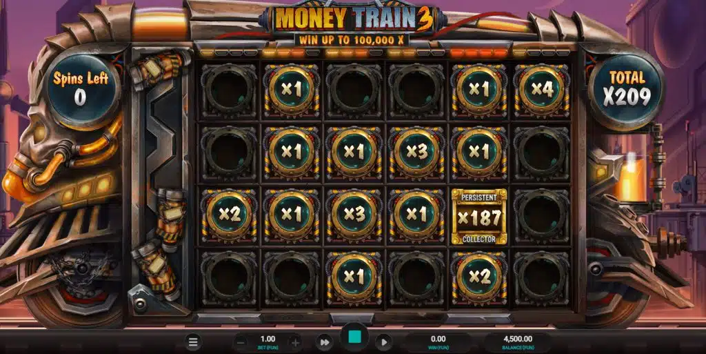 Bekende Hold & Win slots zoals Money Train 3 en Coin Strike 2