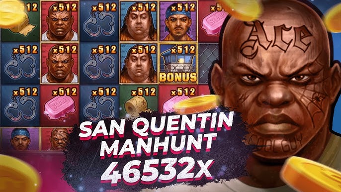 San Quentin Manhunt Sewer Escape Spins bonus met sticky multipliers en extra spins