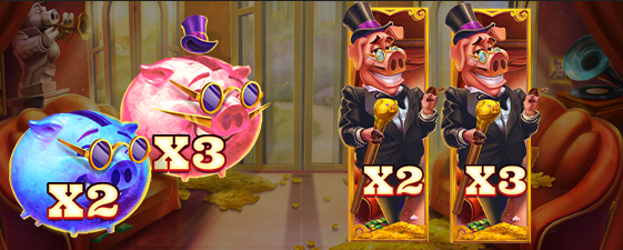 Break More Piggy Banks Piggy Multiplier en Collector uitleg
