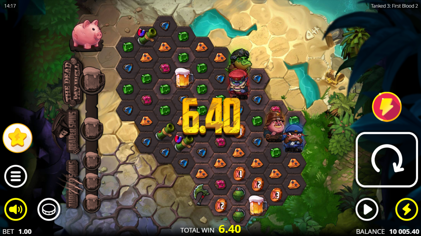 Tanked 3 - First Blood - Nolimit City - base game