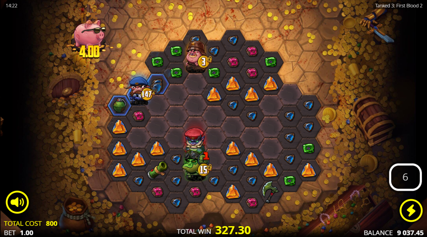 Tanked 3 - First Blood - Nolimit City - Free Games