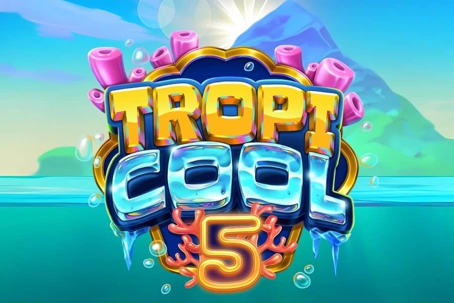 Tropicool 5 ELK Studios review met ijsstrand krokodil flamingo toucan en bonusfeatures