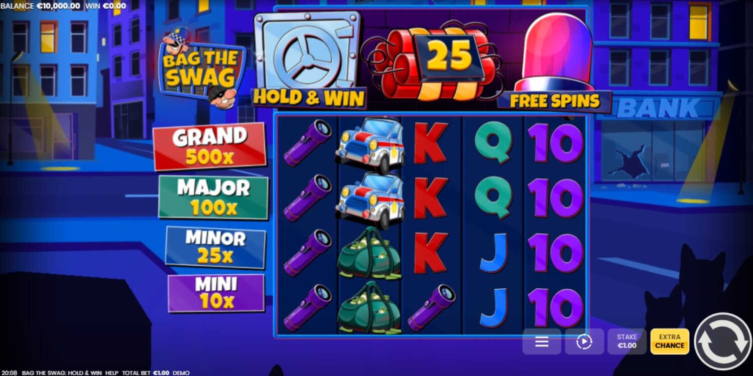 Bag the Swag Golden Coins en Bandit Collector uitleg