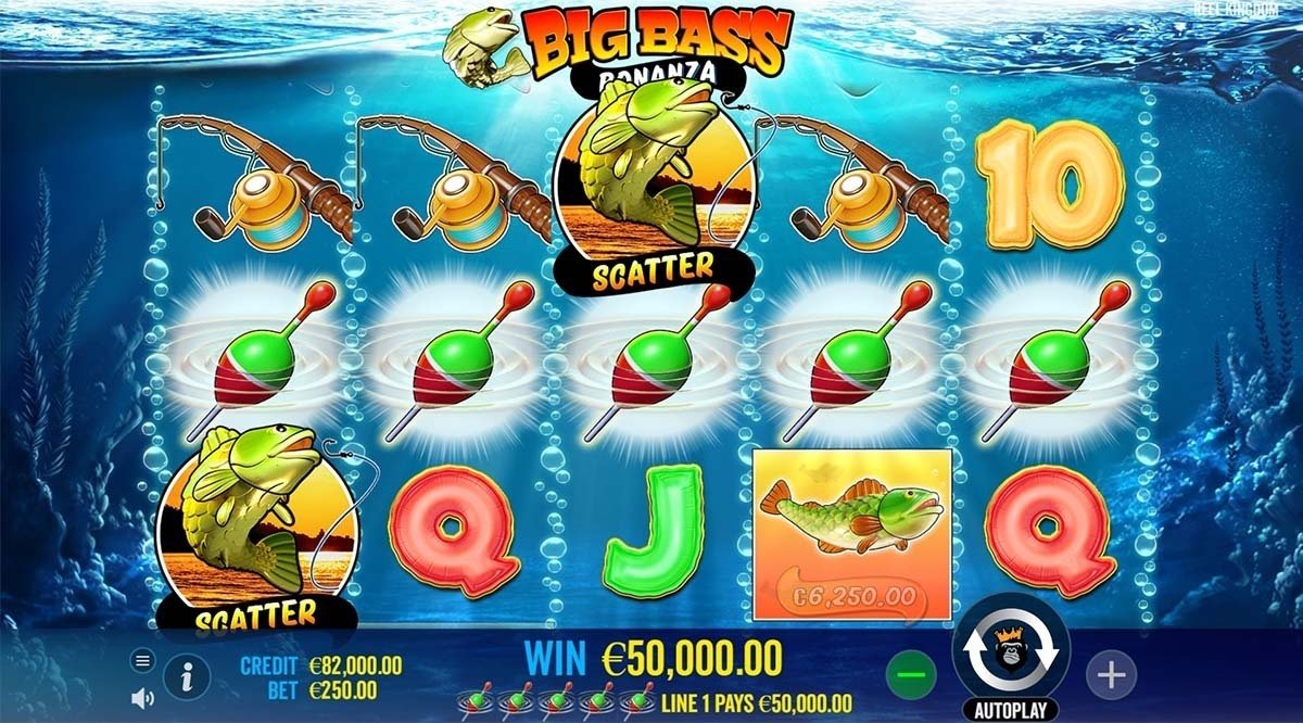 Big Bass Bonanza free spins met vissers wild money symbols en multipliers
