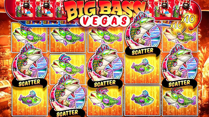Big Bass Vegas Double Down Deluxe free spins bonus met scatters Fisherman en cashsymbolen