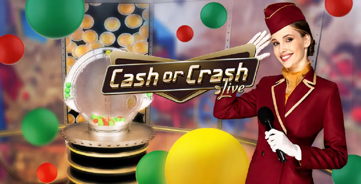 Cash or Crash Evolution Gaming review met luchtschip ladder en live game show