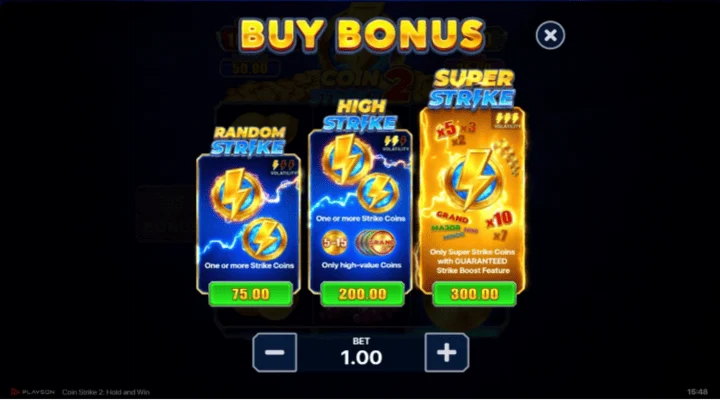 Coin Strike 2 Bonusmunt Strikemunt en Super Strike munt uitleg