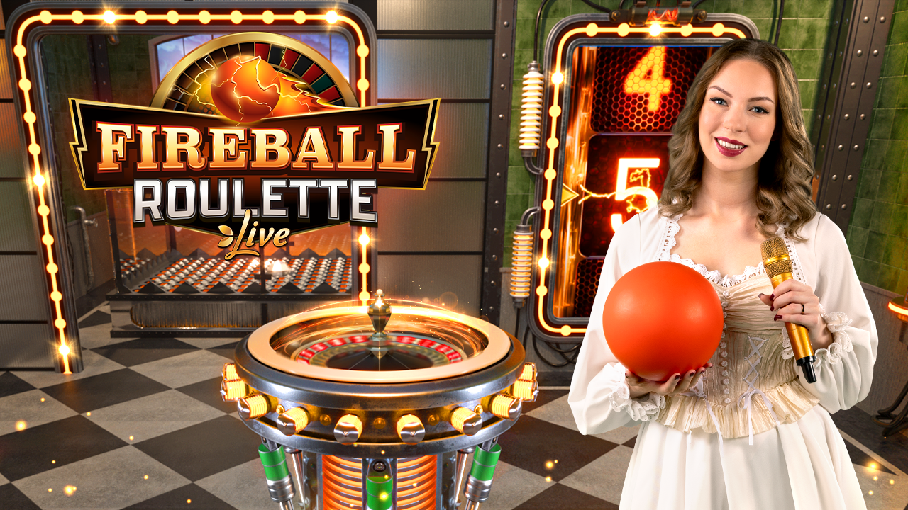 Fireball Roulette review met automatisch roulettewiel Bonus Numbers multipliers en Fireball Bonus game