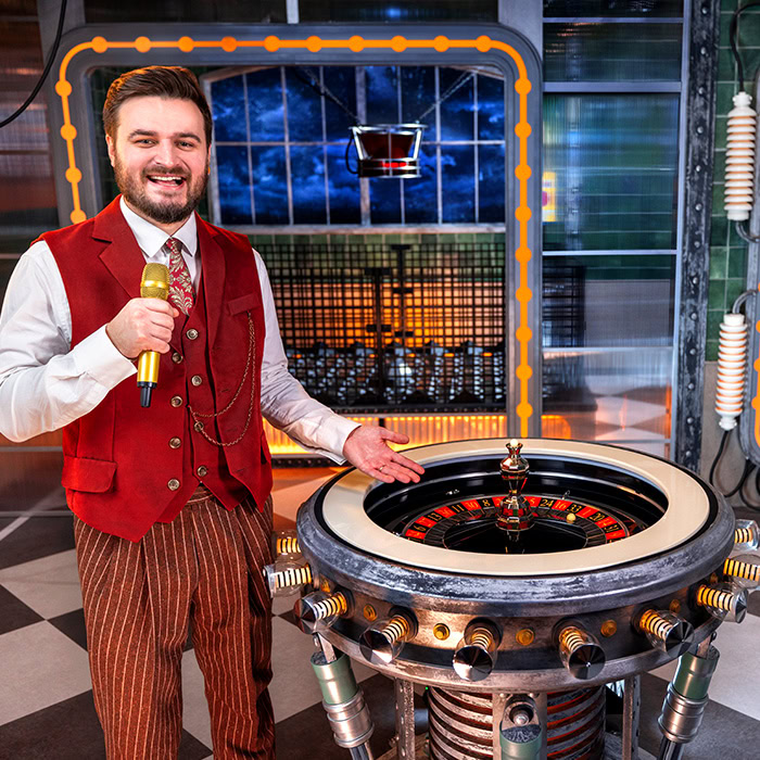 Fireball Roulette hoofdronde met automatisch roulettewiel en 3 tot 7 Bonus Numbers