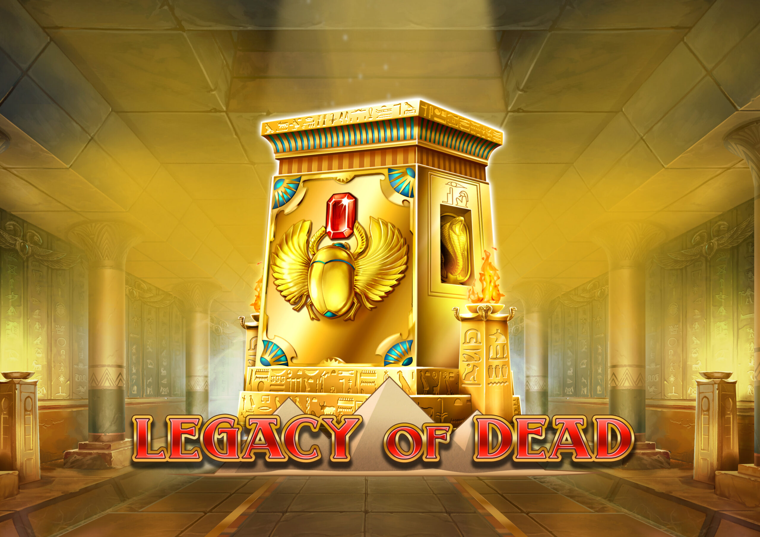 Legacy of Dead Play'n GO review met Egyptische tombe farao en expanding symbol free spins