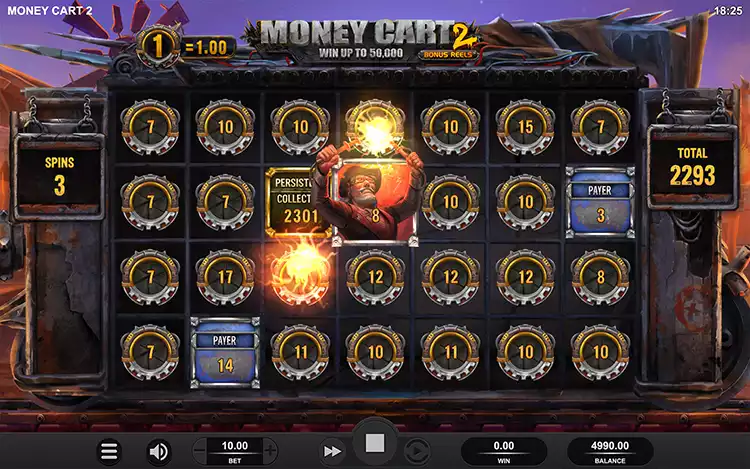 Money Train 2 bonus characters Collector Payer Sniper en Necromancer uitgelegd