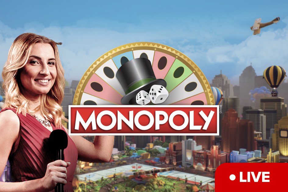 MONOPOLY Live Evolution Gaming review met money wheel MR MONOPOLY en 3D bonusronde
