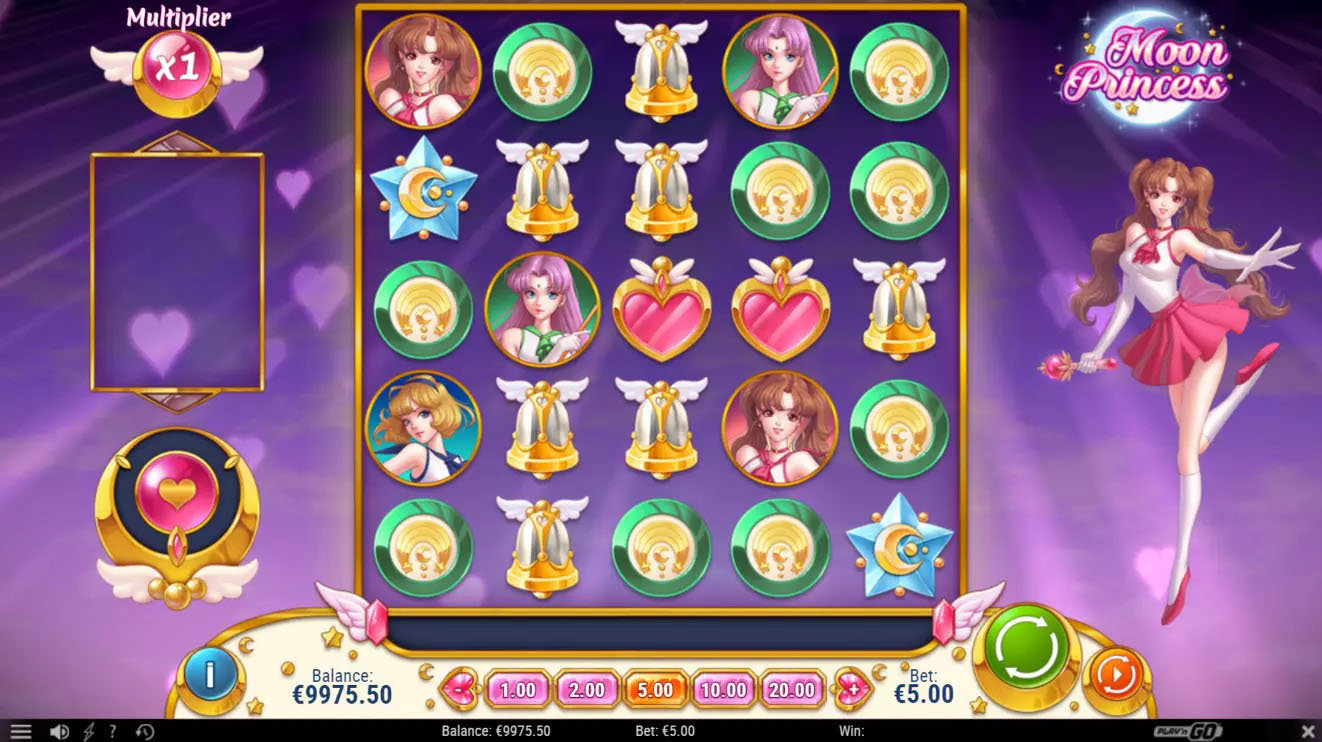 Moon Princess Love Star Storm prinsessen met maanmagie en girl power thema