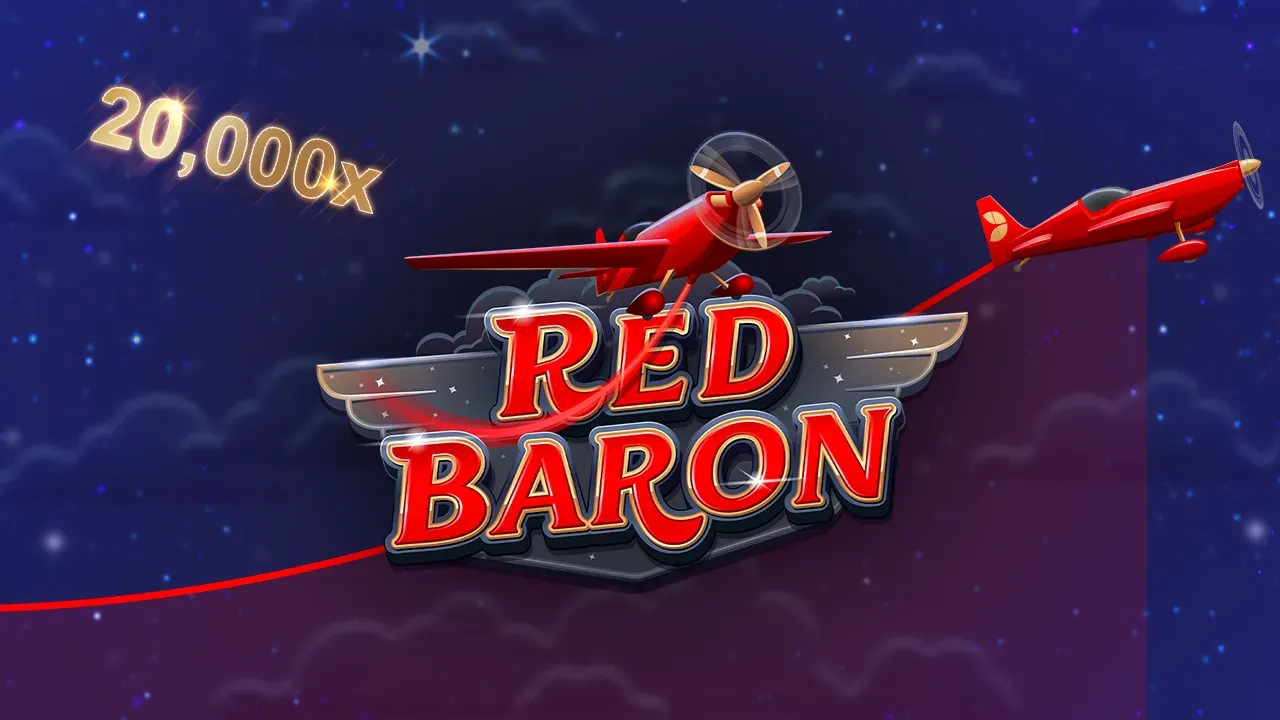 Red Baron drie onafhankelijke inzetten met cash out en auto cash out instellingen