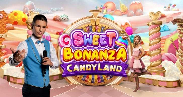 Sweet Bonanza CandyLand Pragmatic Play review met live wheel en candy studio