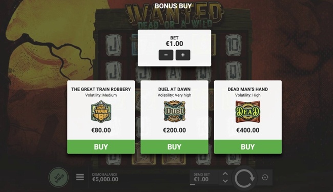 Wanted Dead or a Wild Hacksaw Gaming review western slot