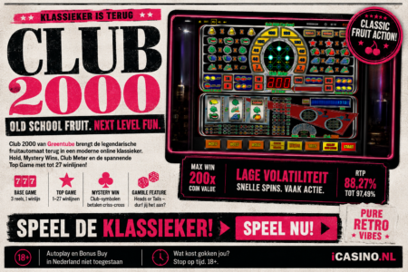 Club 2000 review – klassieke fruitkast van Greentube