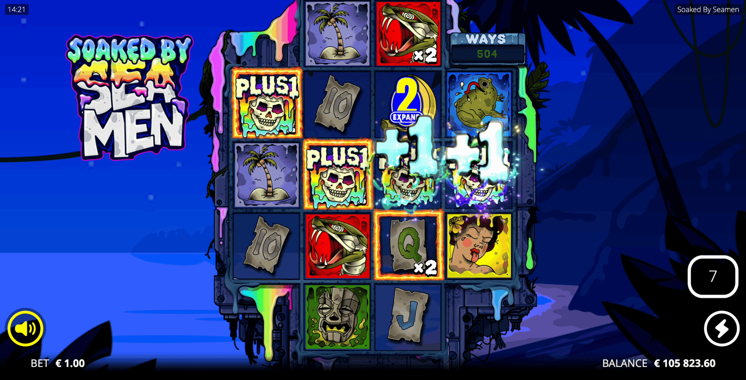 Soaked By Seamen Rigged Spins en Super Rigged Spins bonusronde