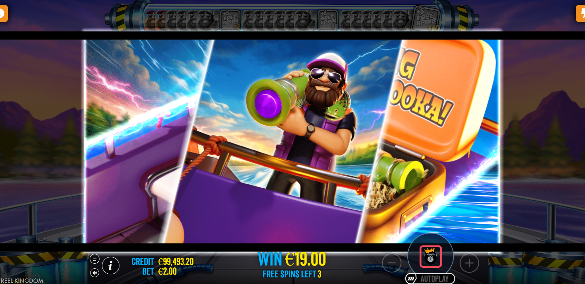 Big Bass Blast Bazooka Feature