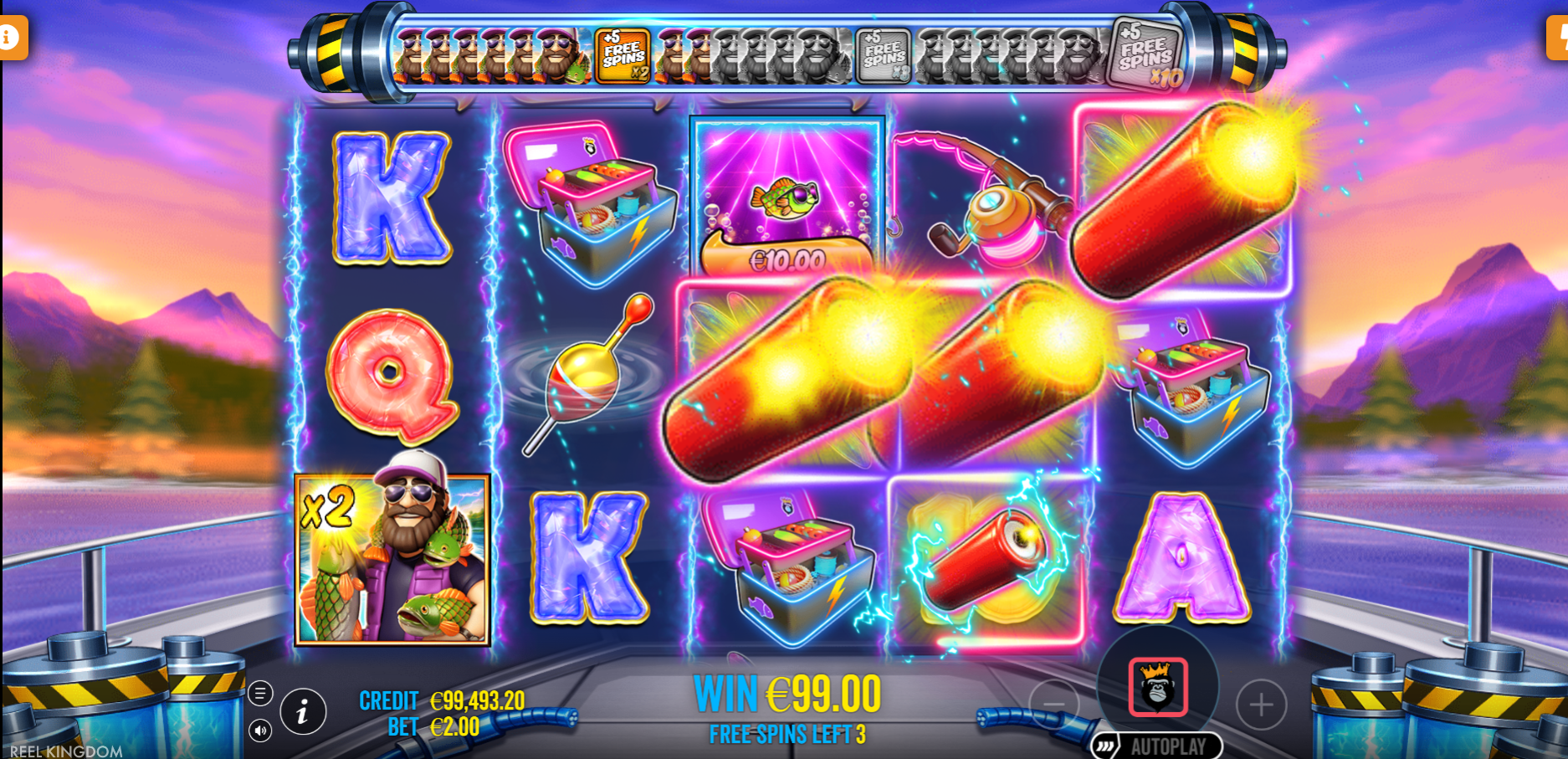 Big Bass Blast Bonus Game
