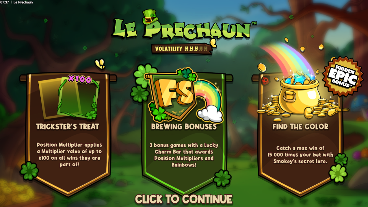 Le Prechaun introductie