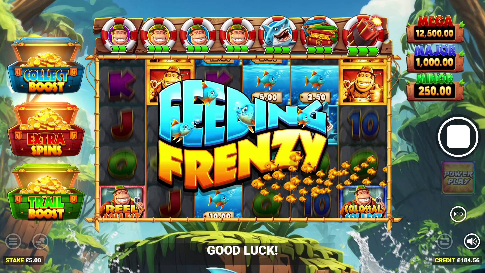 Feeding Frenzy-modifier wordt gekozen