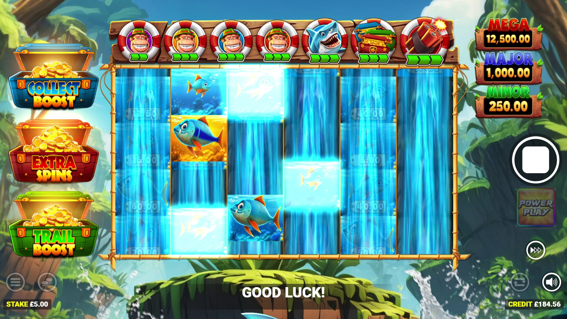 Extra Cash Prize-vissen na Feeding Frenzy