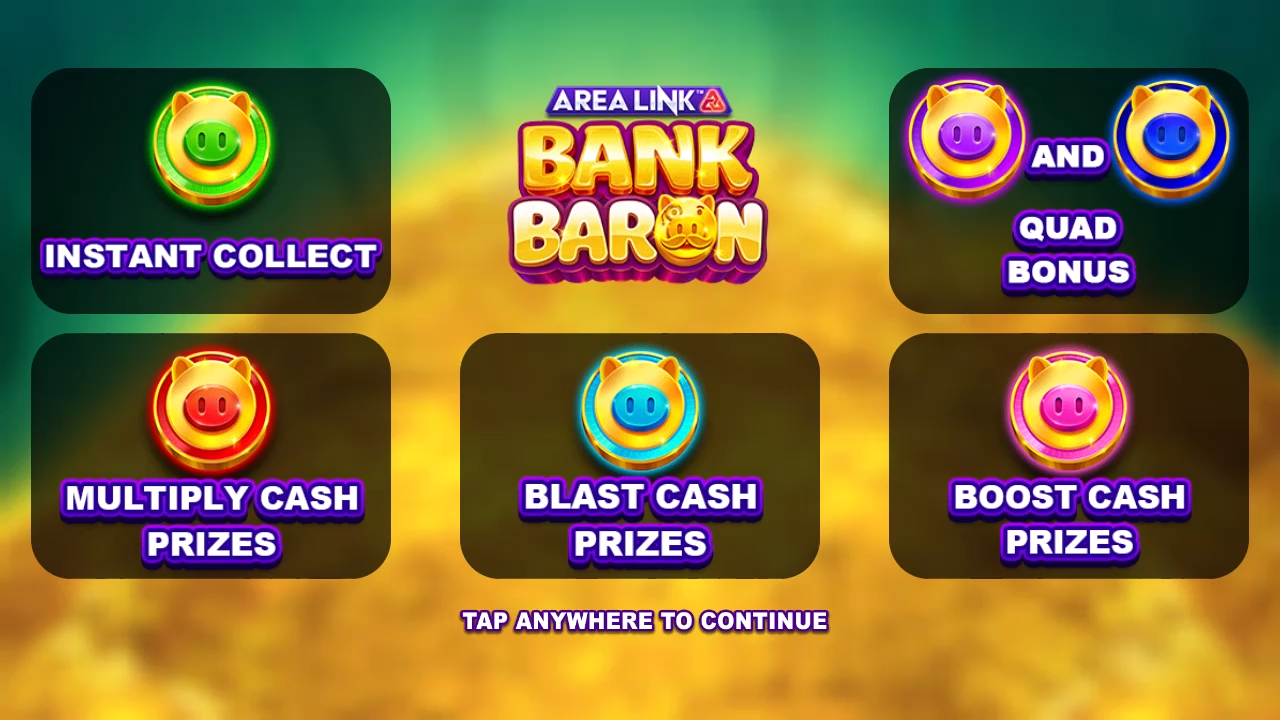 Overzicht van Instant Collect, Multiply Cash, Blast Cash, Boost Cash en Quad Bonus