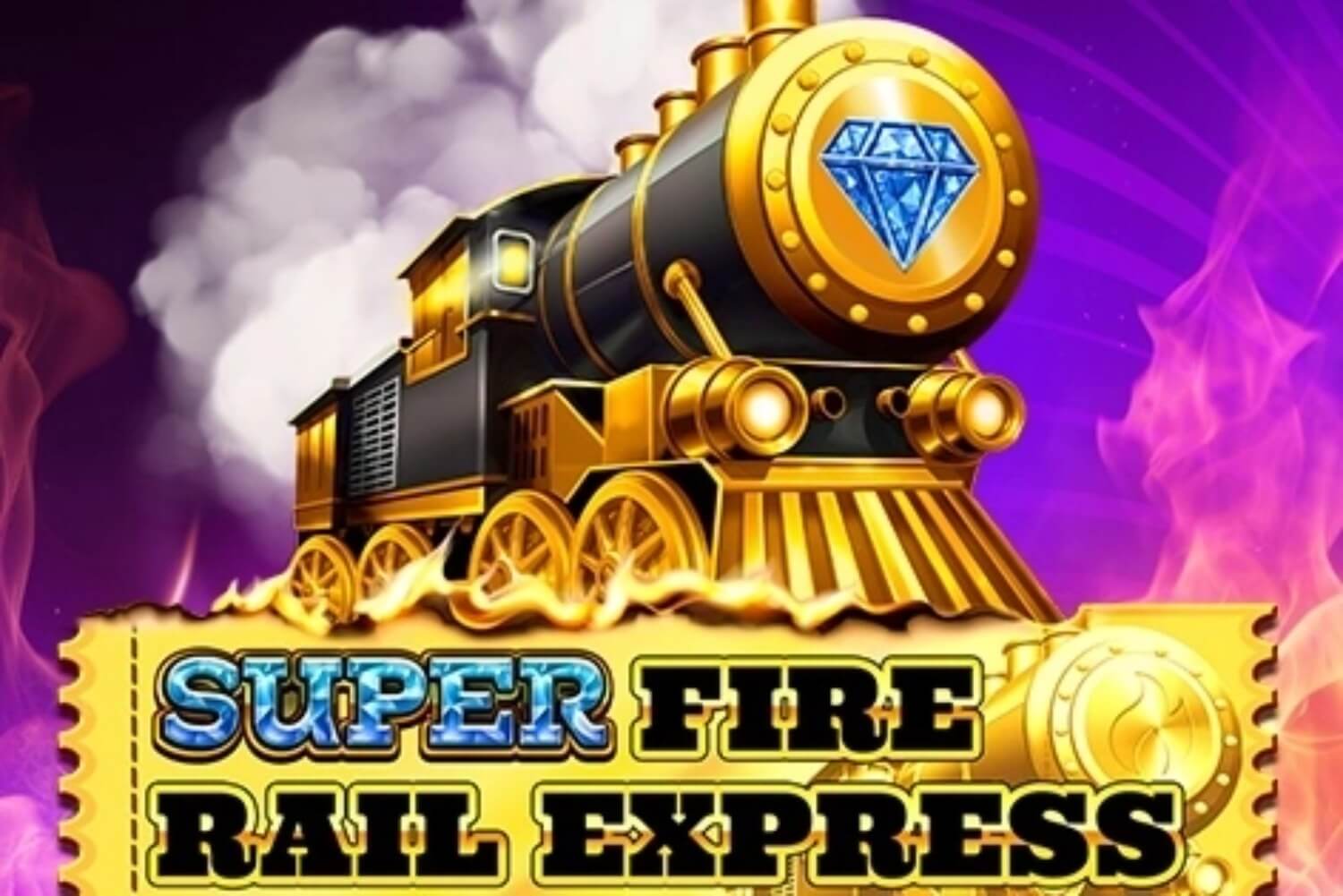 Super Fire Rail Express review met gouden locomotief van Octoplay